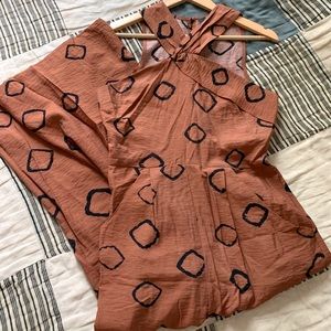 Anthropologie Halter Jumpsuit with pockets!